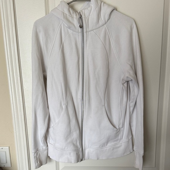 lululemon athletica Tops - lululemon athletica White Hoodie